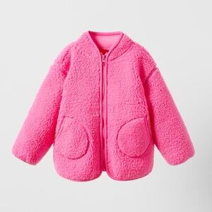 Zara Polar Fleece Jacket Size 2-3 Years